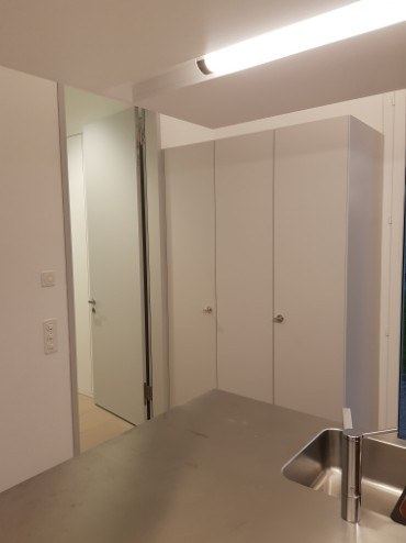 Einbauschrank in Weiss